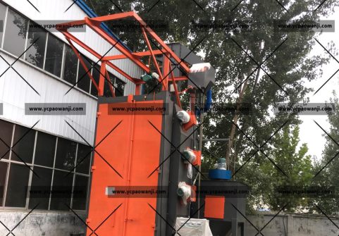 江蘇拋丸機(jī)除銹設(shè)備 Q376/378/3710吊鉤式拋丸機(jī)